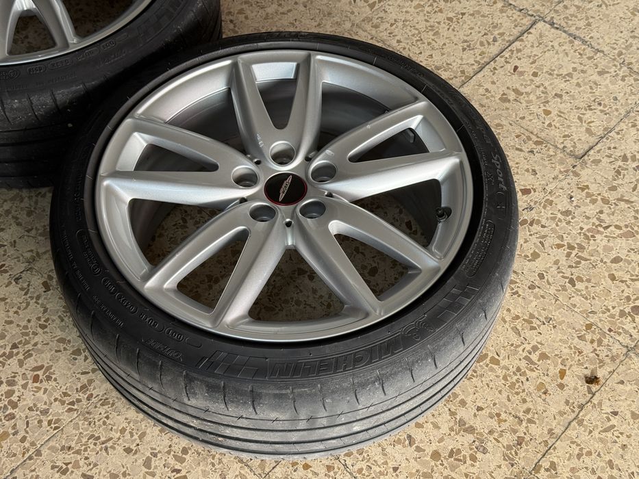 Jantes Mini JCW 18 + Pneus Michelin