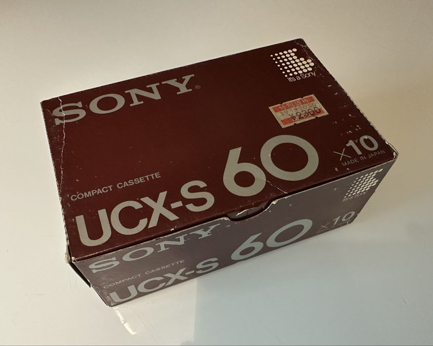 SONY UCX-S 60 High position audio cassette