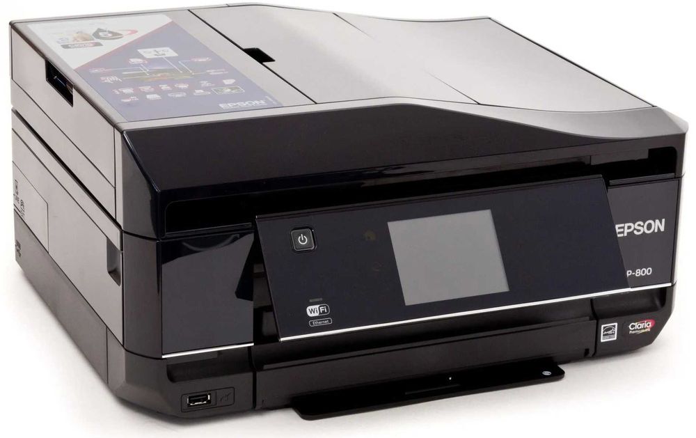 WIFI ФОТО МФУ струйный Epson Expression Premium XP-800 + ПЗК + Чернила