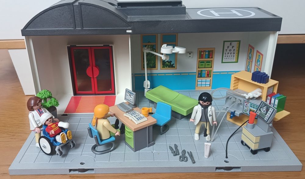 Szpital przenośny Playmobil