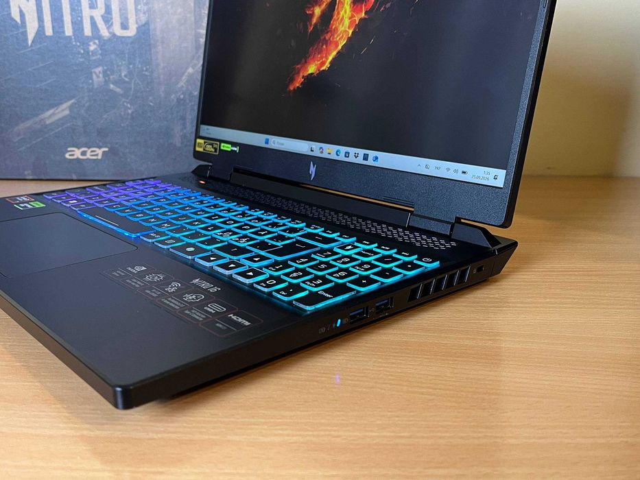 Acer Nitro AN16-42 16" WUXGA 180Hz / Ryzen 7 8845HS / RTX 4060 8GB / 16GB DDR5 / SSD 512GB | Магазин | Гарантія