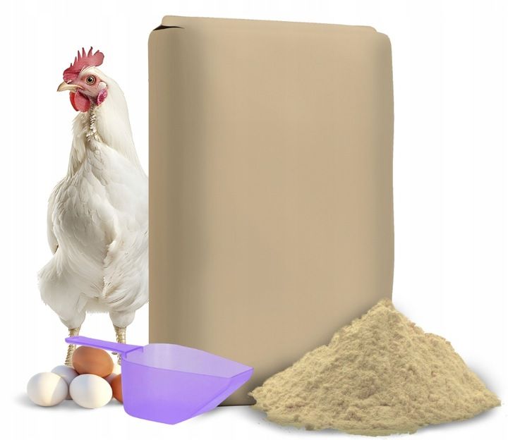 Naturalna ziemia okrzemkowa na wsparcie kur, gołębi Diatomit 10kg