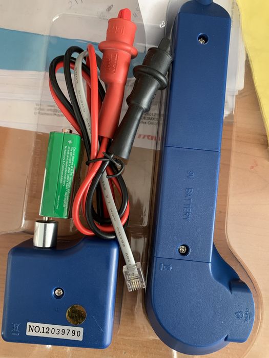 Localizador e Testador de cabos com gerador de tons Standart -La1013