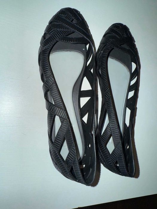 baleriny Melissa czarne plastik guma Jason Wu 37