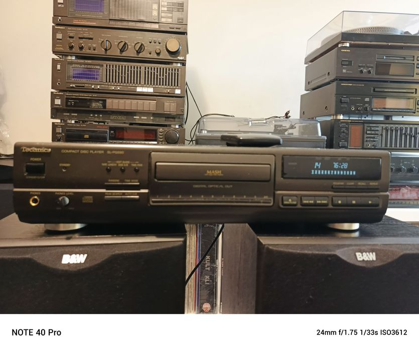 Technics odtwarzacz CD.