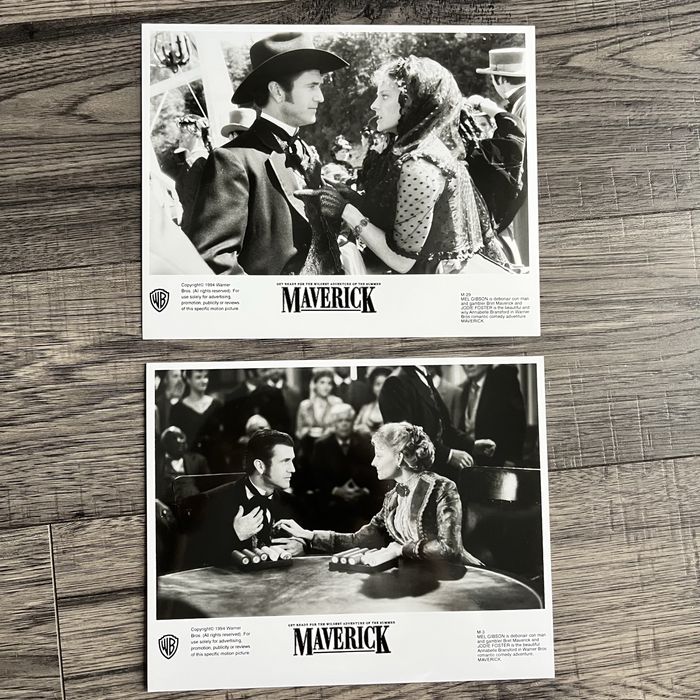 Maverick - Mel Gibson - Pakiet promocyjny - kadry kinowe