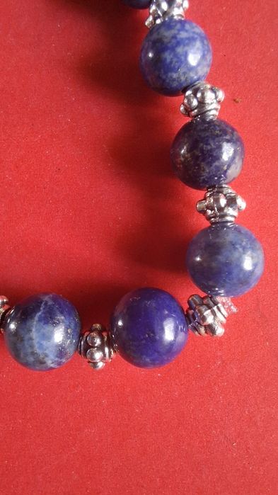 Bransoletka z kamienia lapis lazuli