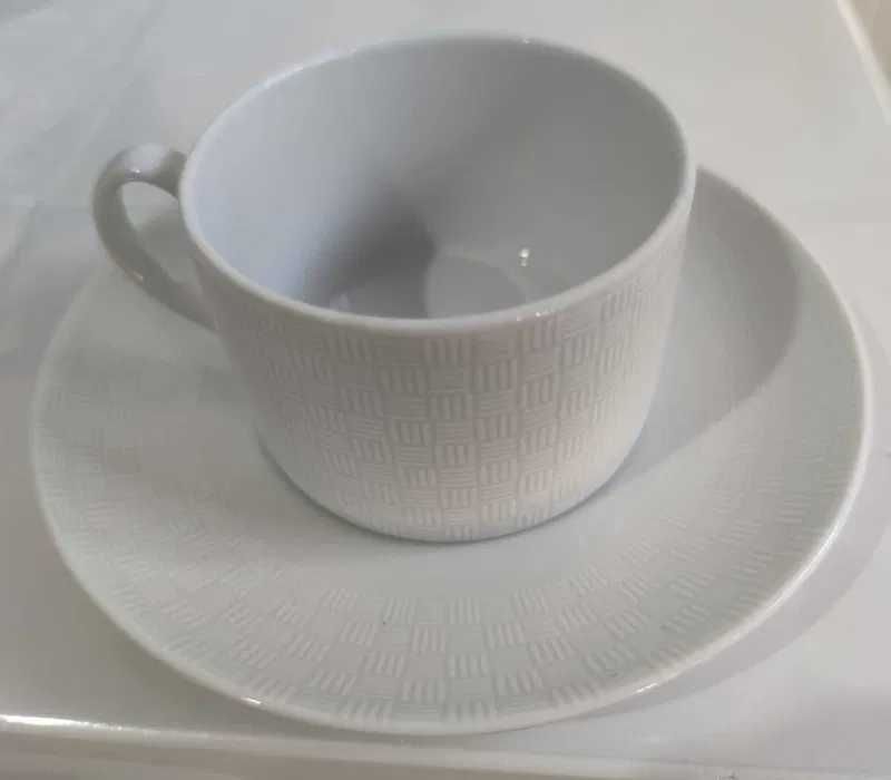 Conjunto de 6 chávenas de chá da marca Vista Alegre