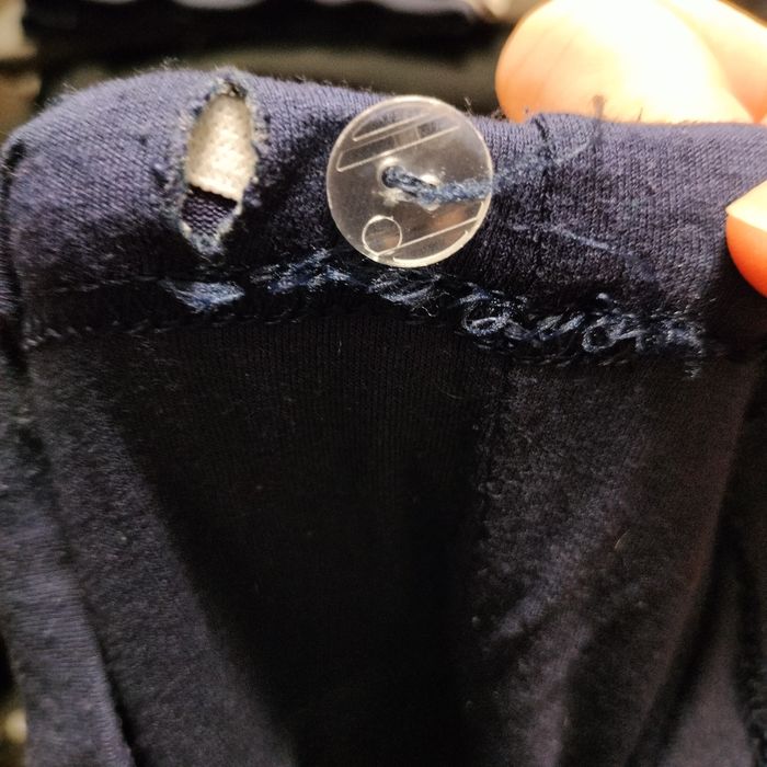 Spodnie ciążowe ze ściągaczem na gumce