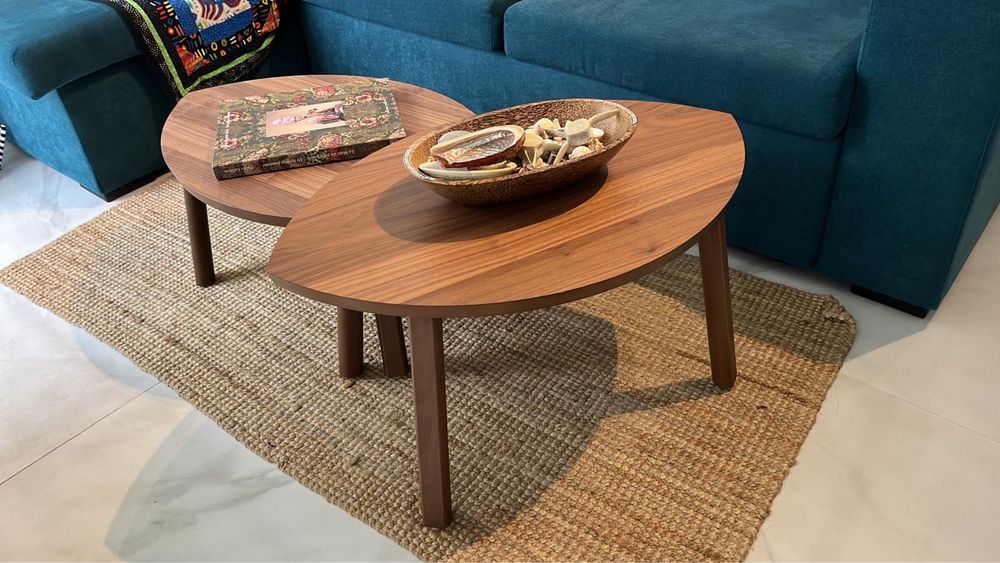 Conjunto de duas mesas de centro Ikea - Stockholm