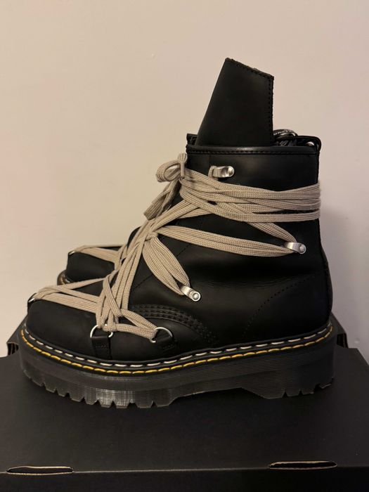 Rick Owens x Dr. Martens Quad Sole Megalace — rozmiar EU 45
