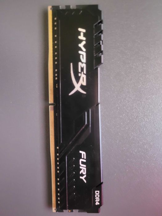 Оперативна пам'ять DDR4 16GB Kingston HyperX Fury Black 2666MHz