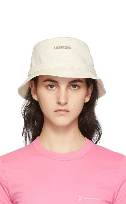 Панама Jacquemus Le Bob Gadjo Blue \ White \ Pink