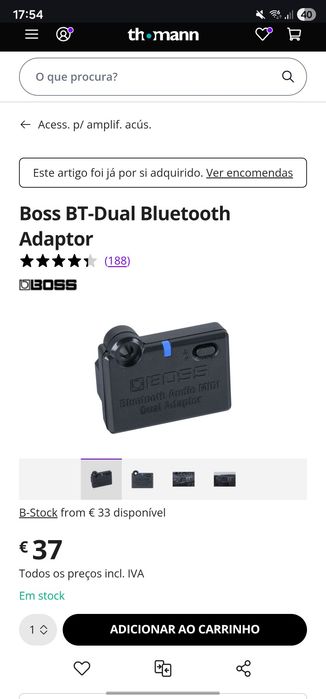 Amplificador Guitarra BOSS KATANA 50 EX Gen 3