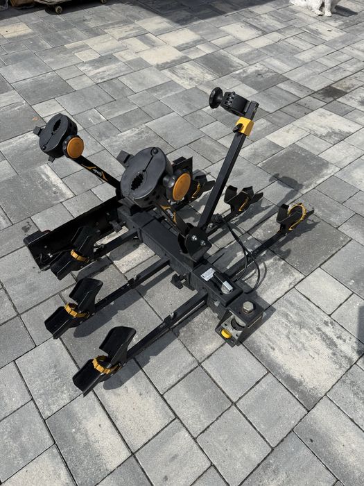 Bagaznik rowerowy odchylany na hak, Hawk Spinder, na 3 rowery