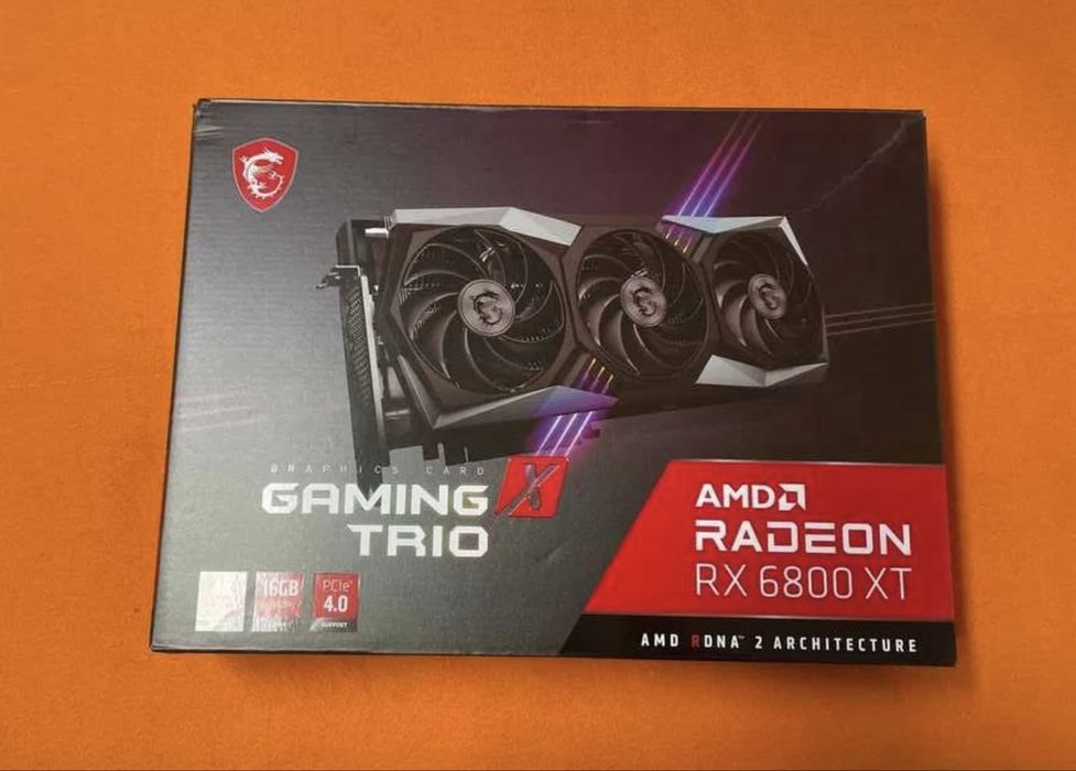 Placa grafica MSI Gaming Trio RX6800XT 16 GB