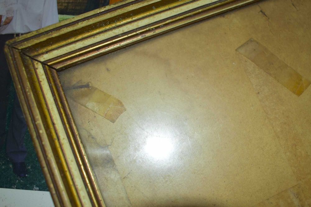Classic-style carved wooden frame