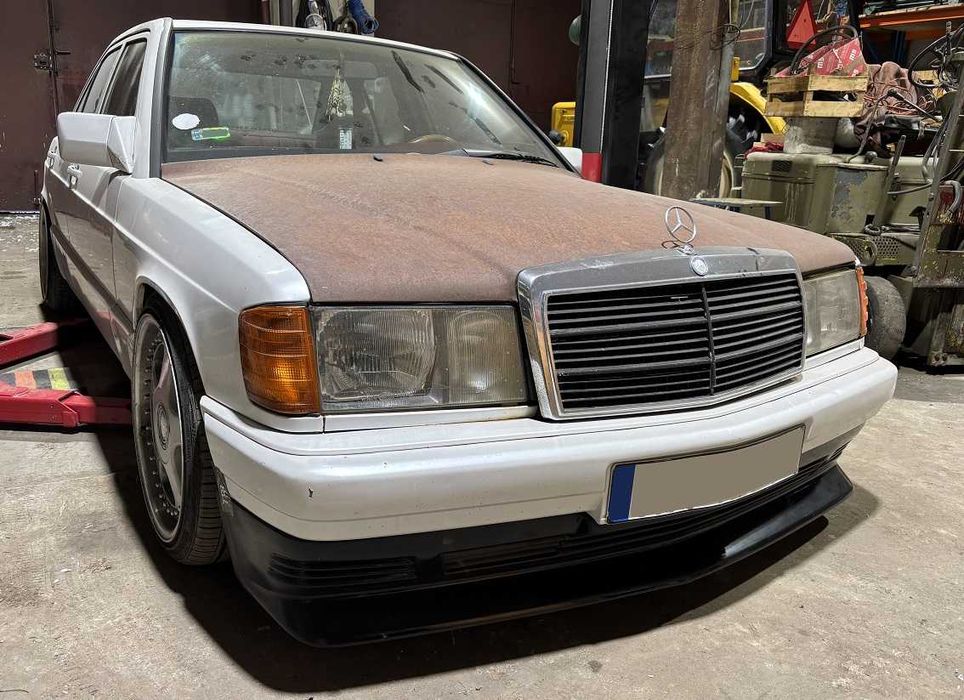 Spoiler dokładka zderzaka przód mercedes 190 w201 88 - 93 TFB tuning