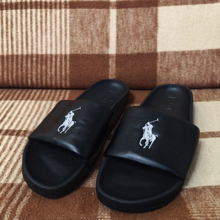 Чоловічі тапки шльопанці polo Ralph Lauren