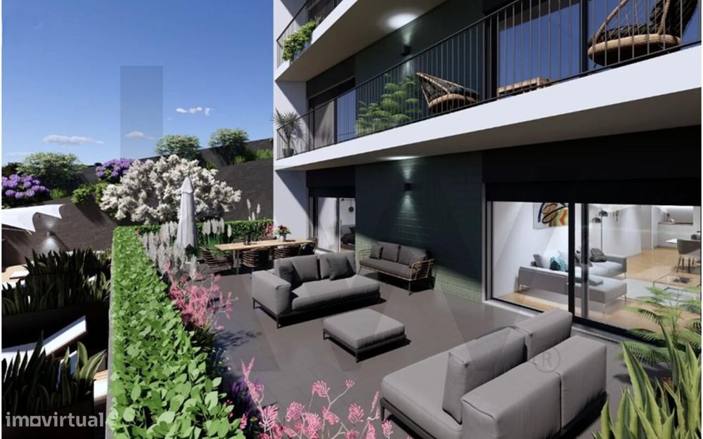 Apartamento T3 Novo com Terraço, Piscina Aquecida e Ginásio em Loures