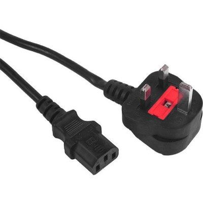 Kabel zasilający, wtyczka UK 2m