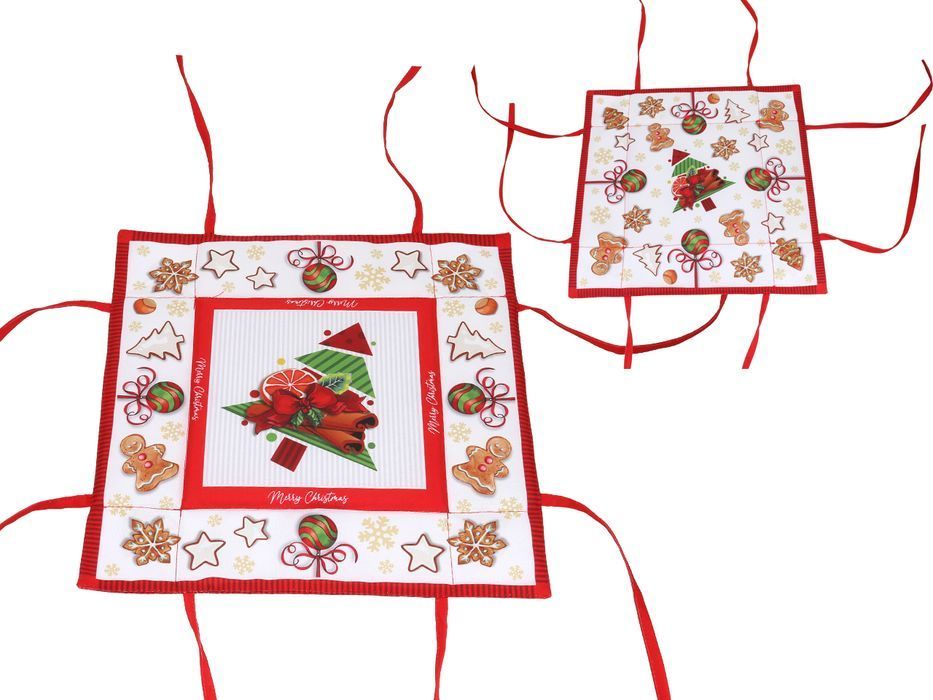 Koszyk na pieczywo mały - Boże Narodzenie (CARMANI)