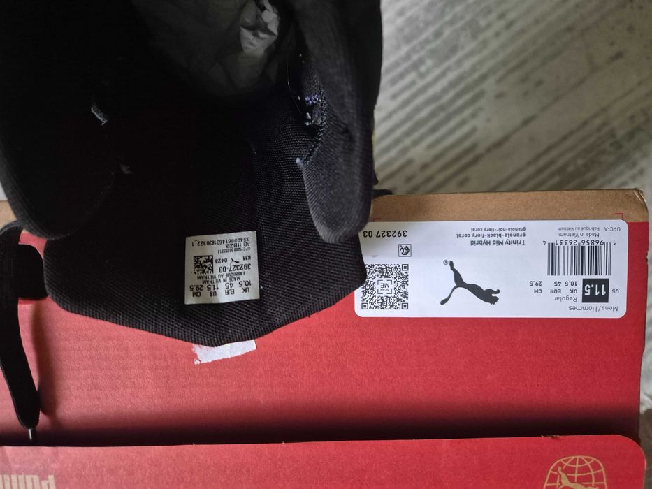 Зимові кросівки Puma 45 розмір