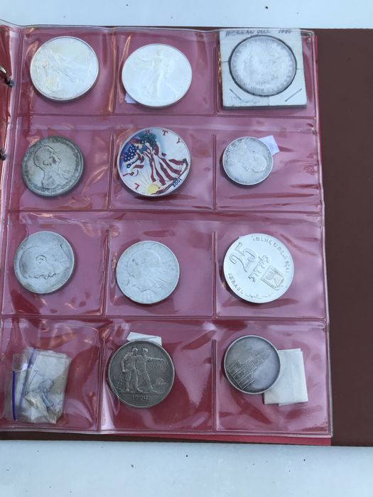 Коллекция серебрянных монет