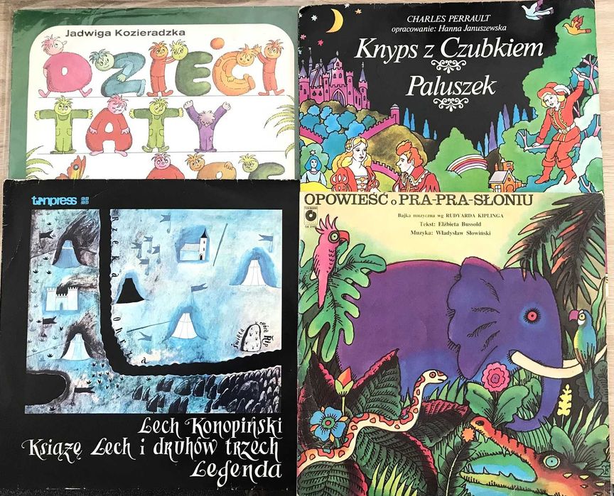 Bajki - Płyty Winylowe - Polskie Bajki dla dzieci