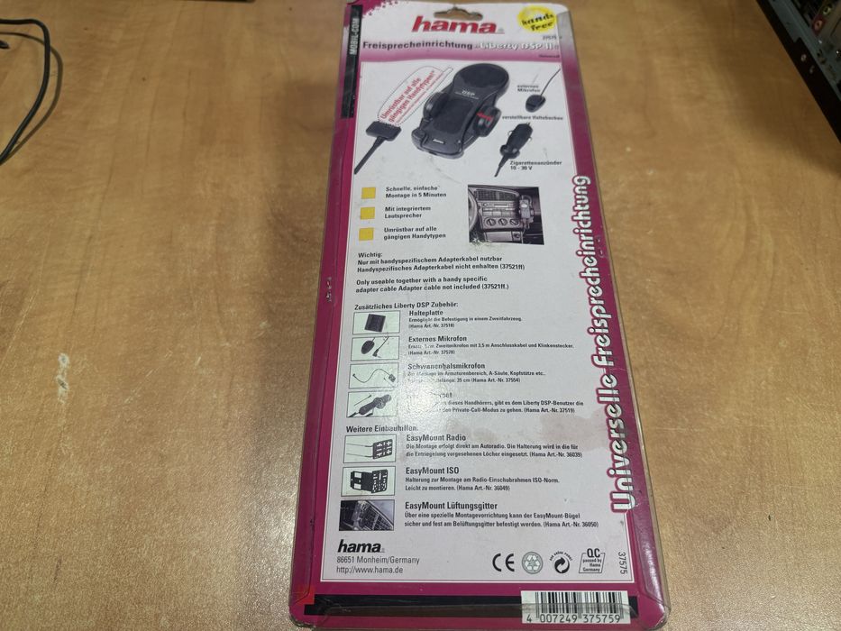 Zestaw głośnomówiący z lat 90 Nokia uniwersalny unikat youngtimer