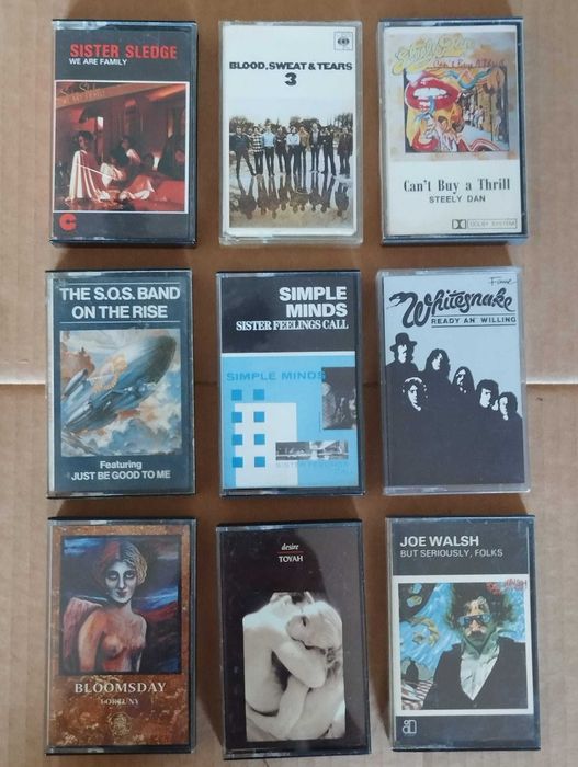 Várias Cassetes Antigas Internacionais #C03L01