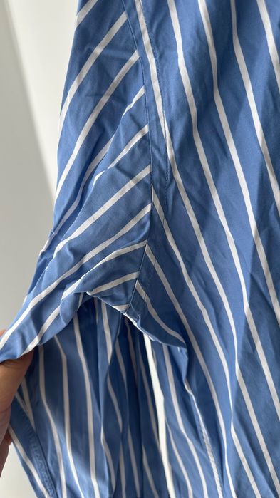 Сорочка Tommy Hilfiger у трендову синьо-білу смужку