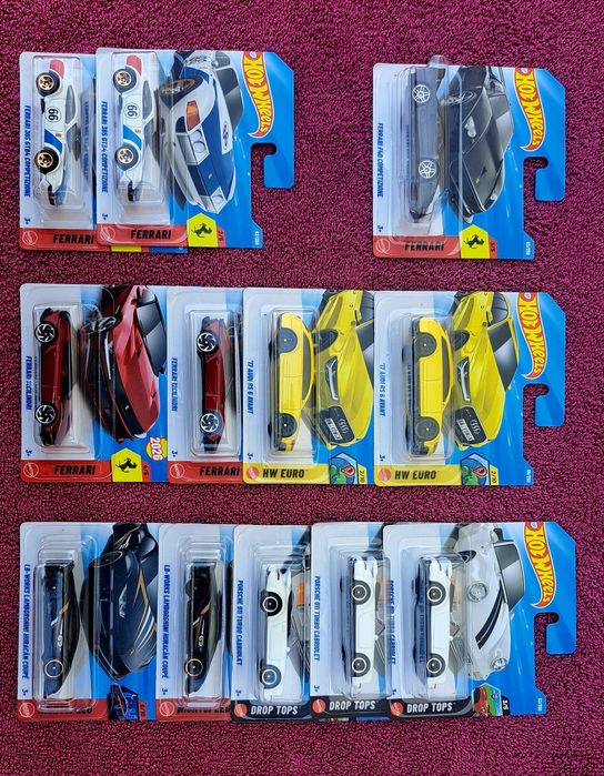 Hot wheels miniaturas