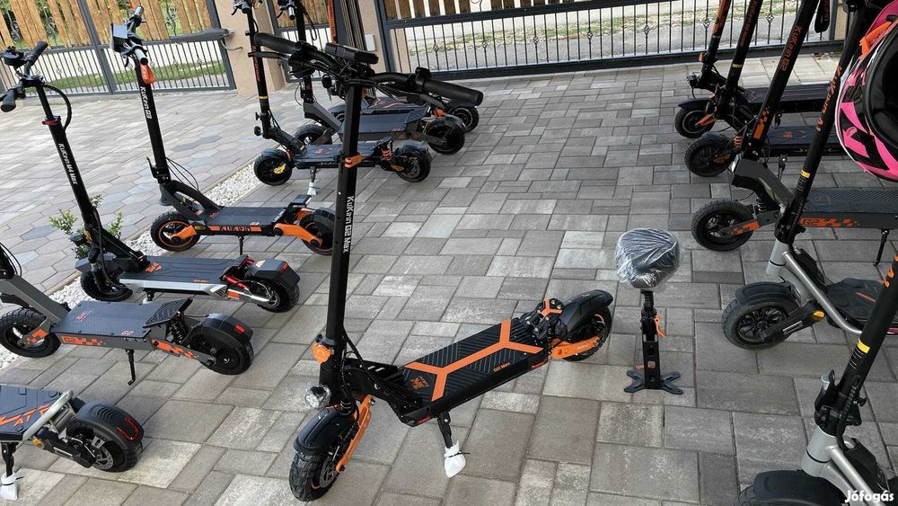 ‼️В НАЯВНОСТІ‼️Електросамокат KUGOO KIRIN G2 MAX (1000 Вт; 20 А/год; 48 В), Чорний, колеса 10" (кукірін/kukirin)