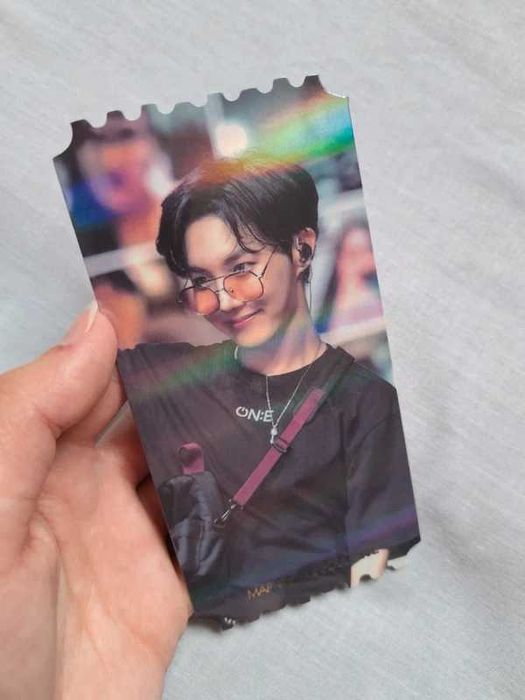 Photocard j-hope map of the soul one bts