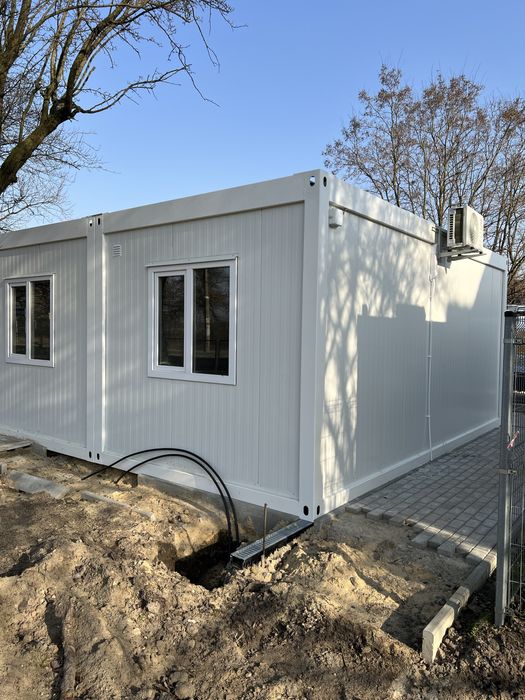 Kontener Biurowy (CENA BRUTTO) Socjalny Sanitarny Magazynowy Stróżówka