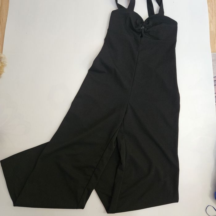 Kombinezon elegancki terranowa damski xs s czarny szerokie nogawki wiz