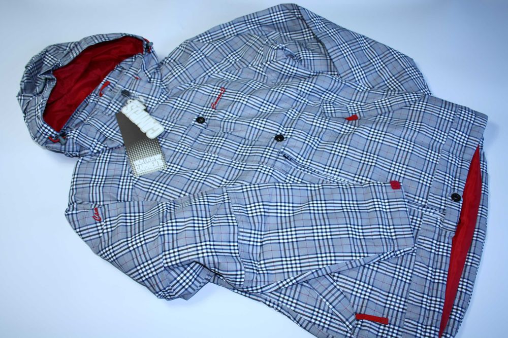 Kurtka damska Campus ELIZABETH zimowa miejska L 40 kratka