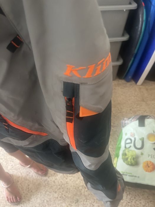 Klim carlsbad calças de mota aventura goretex