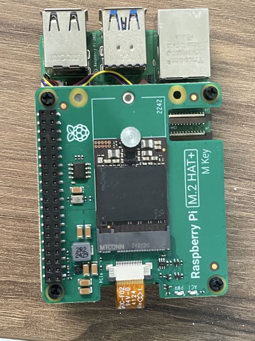Raspberry Pi 5 8gb + hat sad 256gb: 3 000 грн. - Інше Київ на Olx