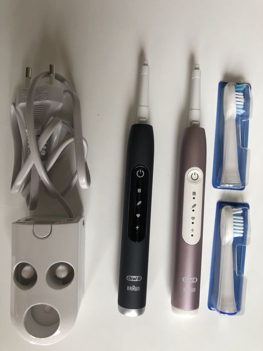 Szczoteczki soniczne Oral B pulsonic slimluxe 4900 - nowe, 2 lata gwarancji!