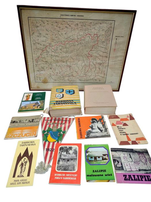 Dąbrowa Tarnowska - Mapa Proporczyk sport - Dąbrovia Klub sportowy