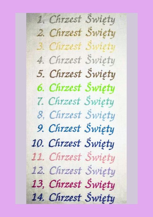 Szatka na chrzest gołąb