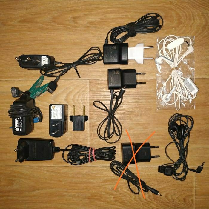 Зарядне Nokia AC-11E, AC-5U, Lenovo, Nokia HS-105, LG TA-D01EB