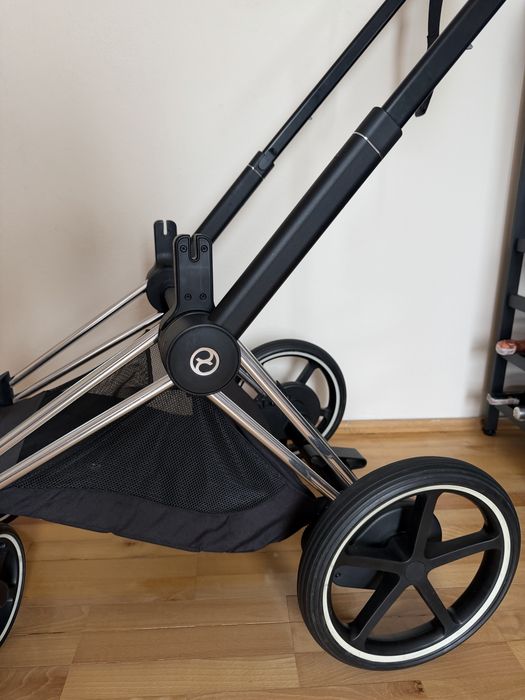 Rama cybex e-priam elektryczny 4.0 black chrome