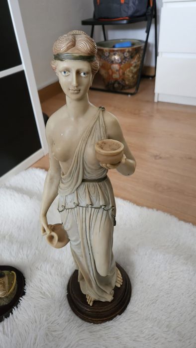 Escultura em alabastro italiano