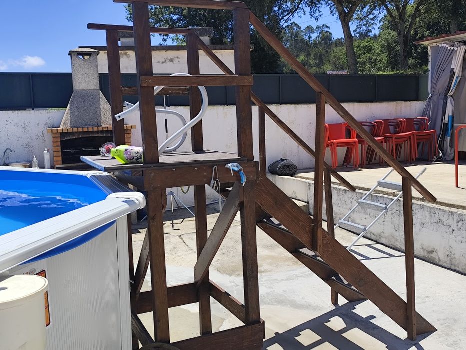 Vendo piscina usada