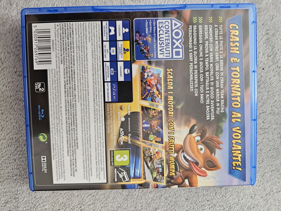 CTR crash team Racing Nitro fueled