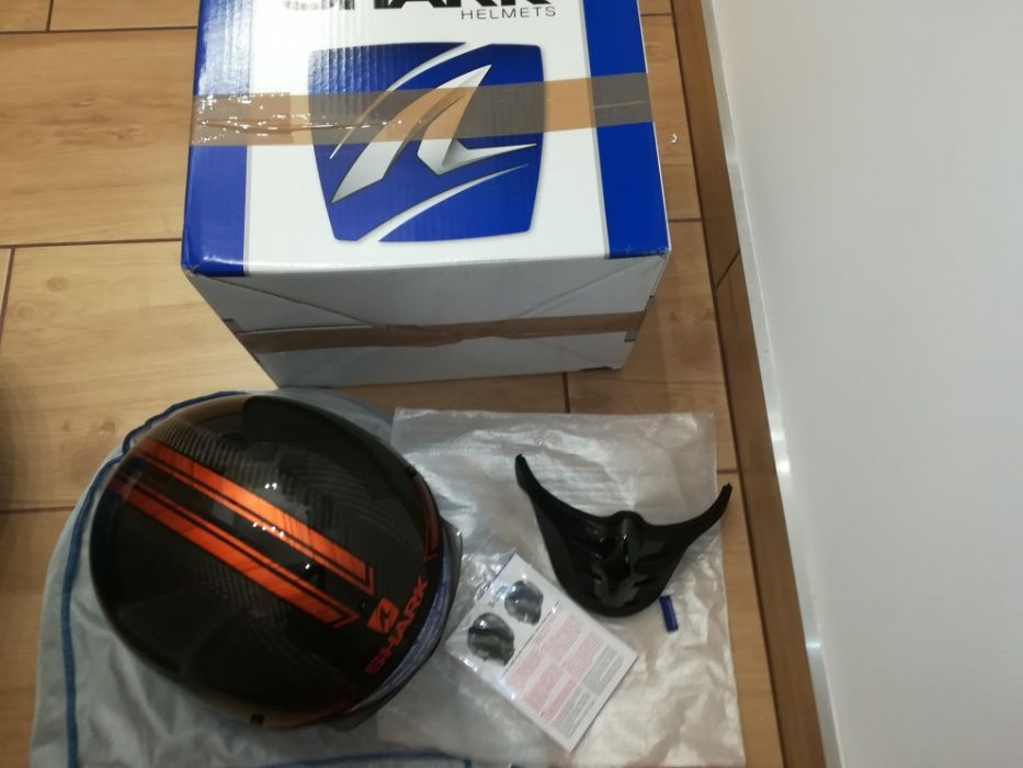 KASK Carbon SHARK S-DRAK Motocyklowy Rozmiar XS- Polecam