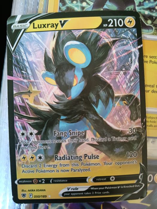 Karta pokemon luxaray